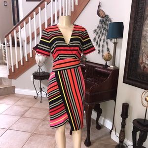 Cato asymmetrical dress Sz. 8